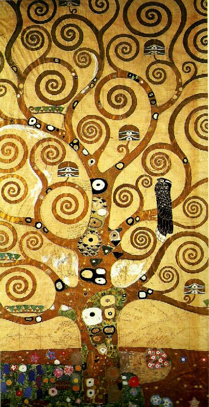 kartong for frisen i stoclet-palatset, Gustav Klimt